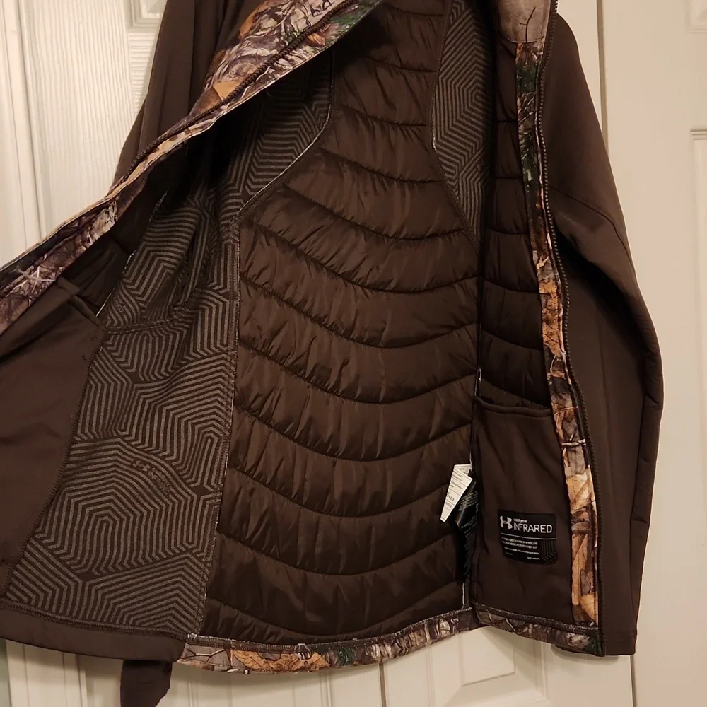 Under Armour Realtree cold gear infrared womens Full Zip sweatshirt / jacket - Picture 9 of 13